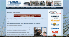 Desktop Screenshot of hinz-caravans.de